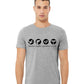 HAGC Gray Men's T-shirt